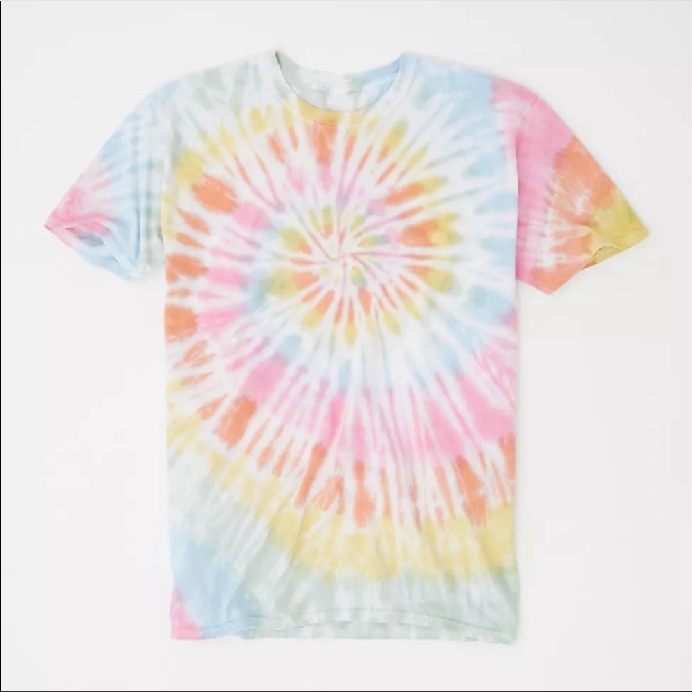 Project Social T Boho Tie-Dye Rainbow Tee Shirt
